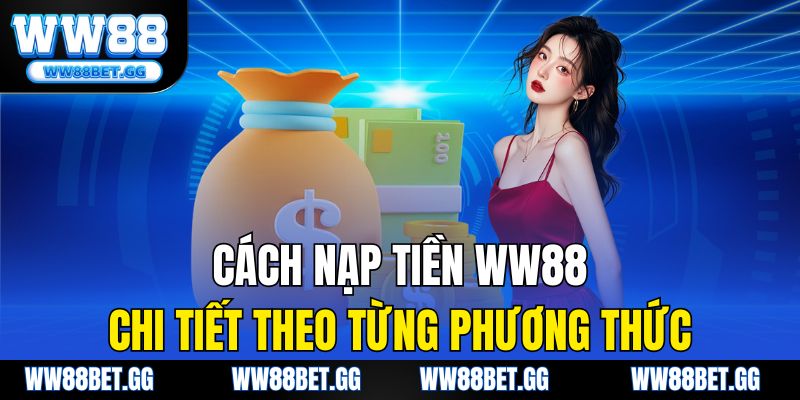 Cách nạp tiền WW88 chi tiết theo từng phương thức