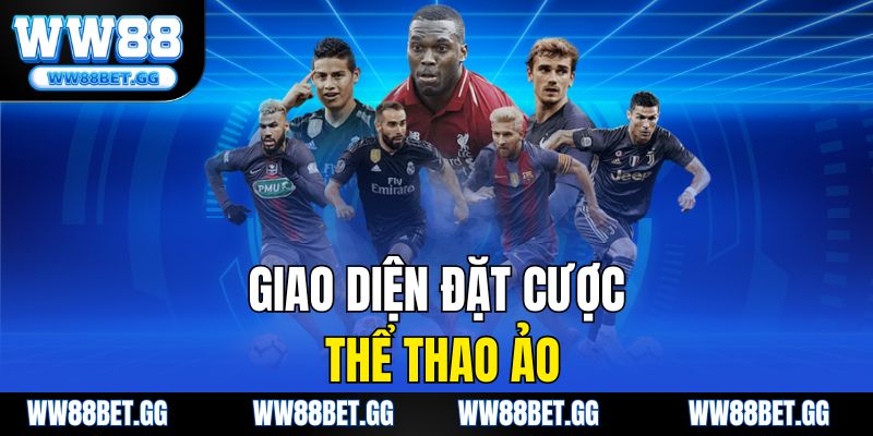 Giao diện đặt cược thể thao ảo