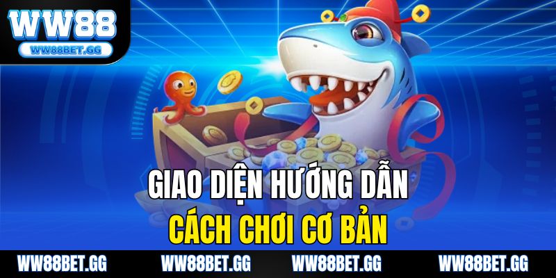 Giao diện hướng dẫn cách chơi cơ bản