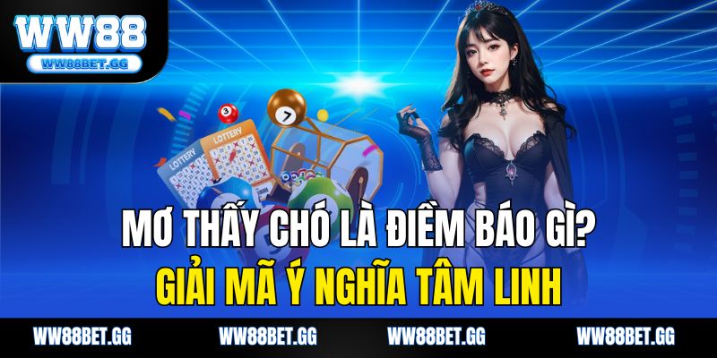 Mơ Thấy Chó Là Điềm Báo Gì? Giải Mã Ý Nghĩa Tâm Linh